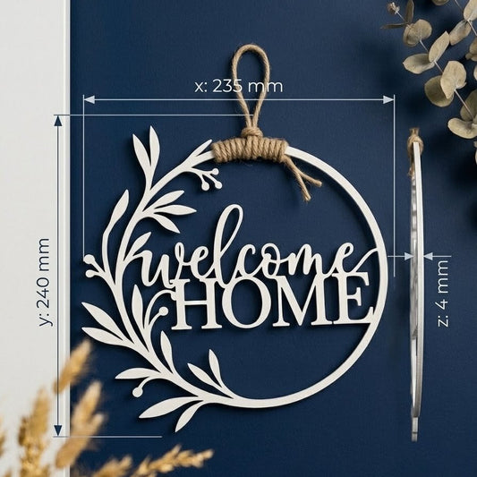 Rustik & Modern "Welcome Home" Ev Dekorasyonu