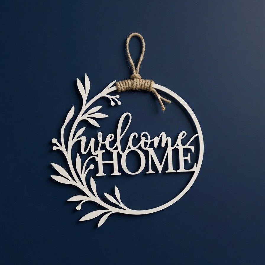 Rustik & Modern "Welcome Home" Ev Dekorasyonu